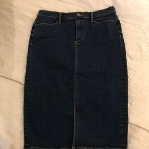 PAPER DENIM AND CLOTH Denim Pencil Skirt Sz28